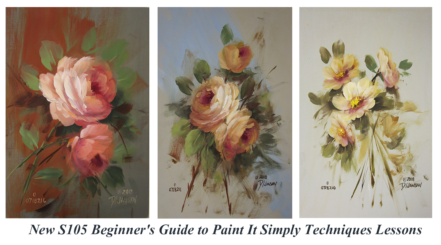 S105 Beginner's Guide to Paint It Simply Techniques